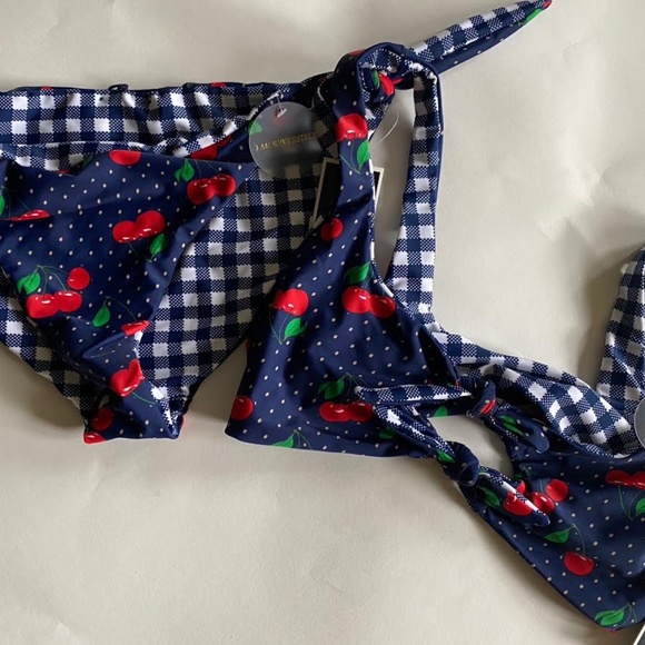 NWT JUICY COUTURE Reversible Swim Bikini Set - Picture 9 of 10